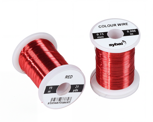 Colour Wire, 0.15 mm, Red Colour Wire, 0.15 mm, Red